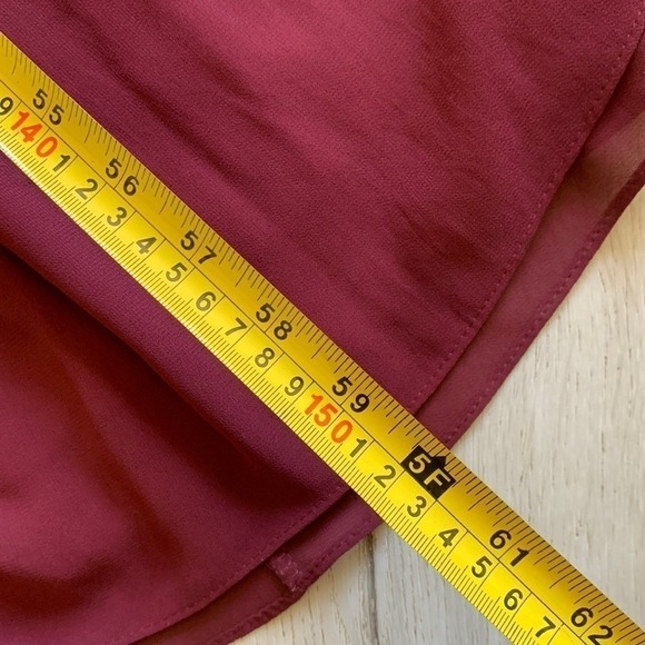 Lulus love spell lace‎ back maxi dress size XL maroon party wedding bridesmaids - Picture 7 of 17